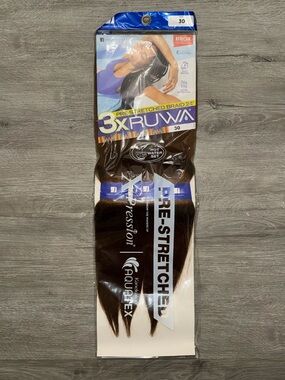 3X Ruwa Pre-Stretched Braid 24" - Color 30 (Brown)